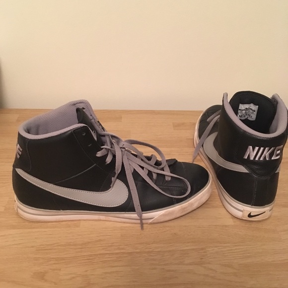 nike swoosh high tops